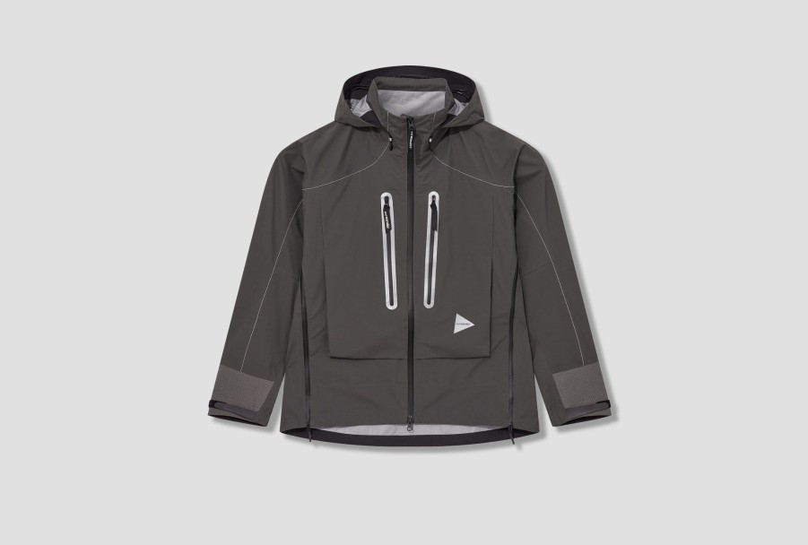 Clothing and wander | Pertex Shield Rain Jacket 5743211001 Dark Grey