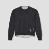 Clothing Maison Margiela | Pullover Si1Ha0005 S17784 Dark Grey