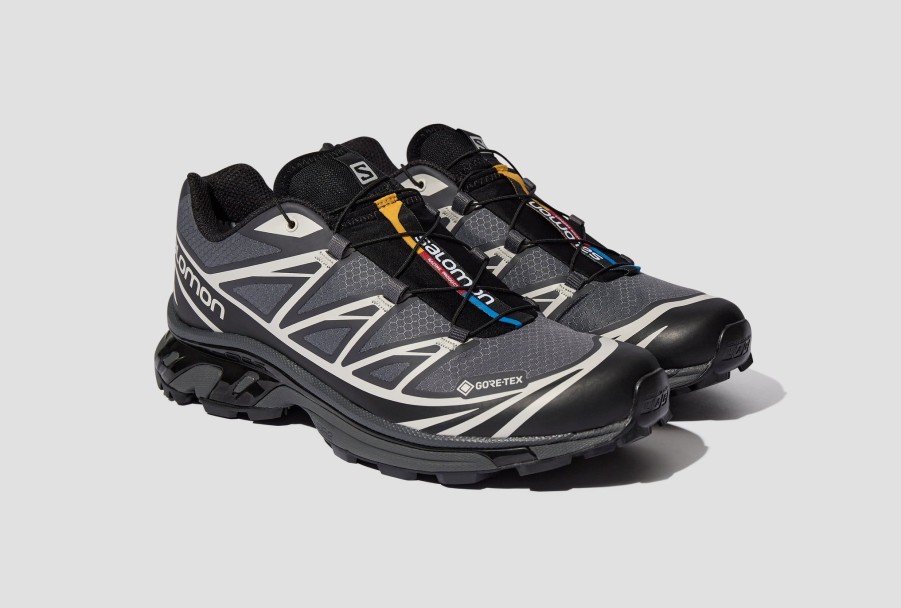 Shoes SALOMON | Xt-6 Gtx-Black/Ebony/Lunar Rock L41663500