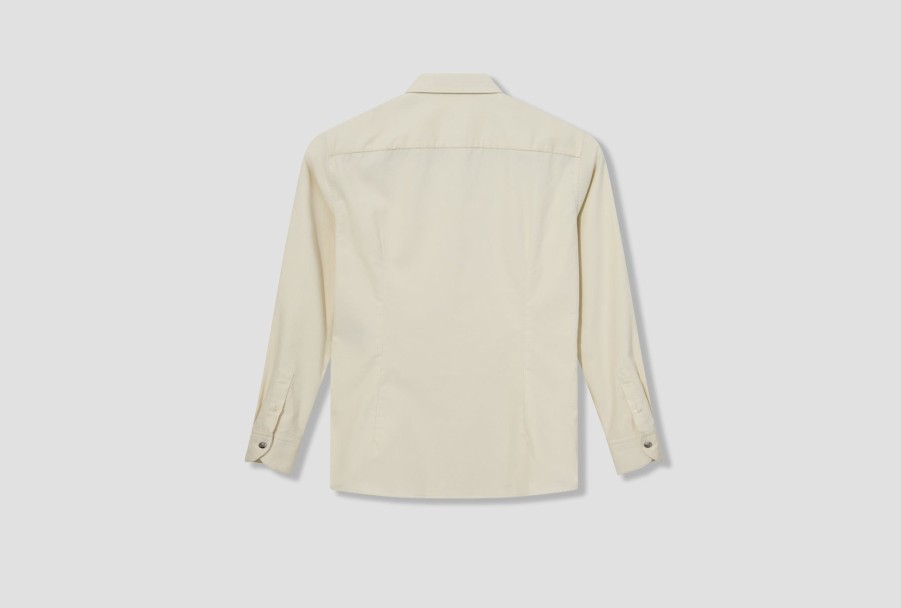 Clothing MONCLER | Edit-Shirts I2 091 2F000 07 549H4 Off White