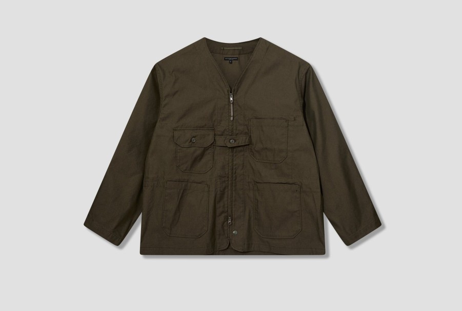 Clothing ENGINEERED GARMENTS | Shooting Jacket-Olive Cp Weather Poplin Eu001/23F1D061