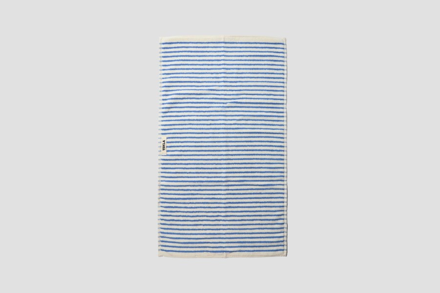 Lifestyle TEKLA | Hand Towel-Terry Sailor Stripes 50X90 Blue