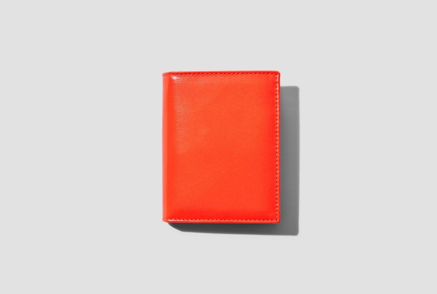 Accessories COMME des GARÇONS WALLET | Comme Des Garcons Super Fluo Sa0641Sf Orange