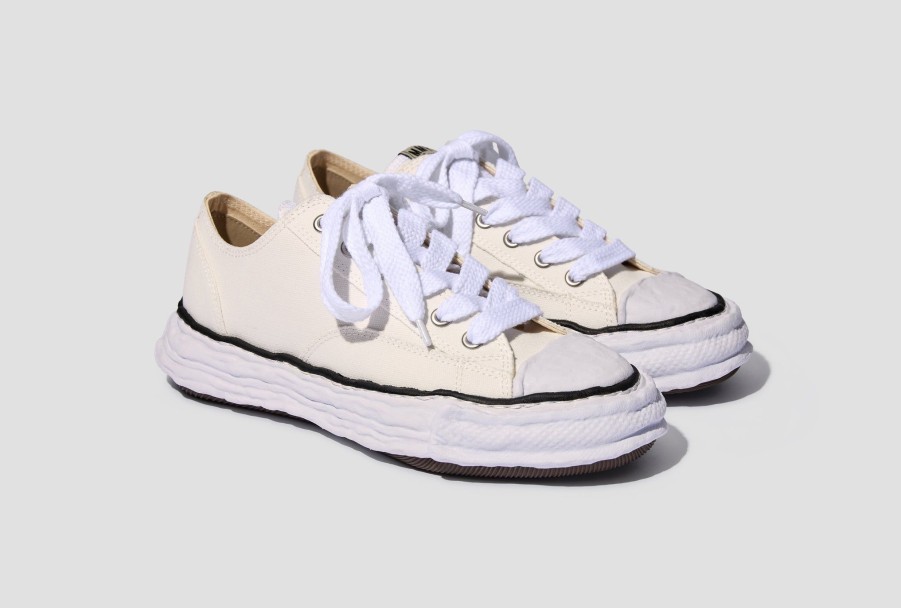 Shoes Maison MIHARA YASUHIRO | Peterson 23 Low-Original Sole Canvas Low-Top Sneaker A11Fw702 White