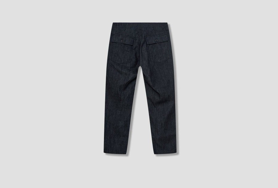 Clothing ENGINEERED GARMENTS | Fatigue Pant-Indigo Cotton Broken Denim Nl076/23F1F004