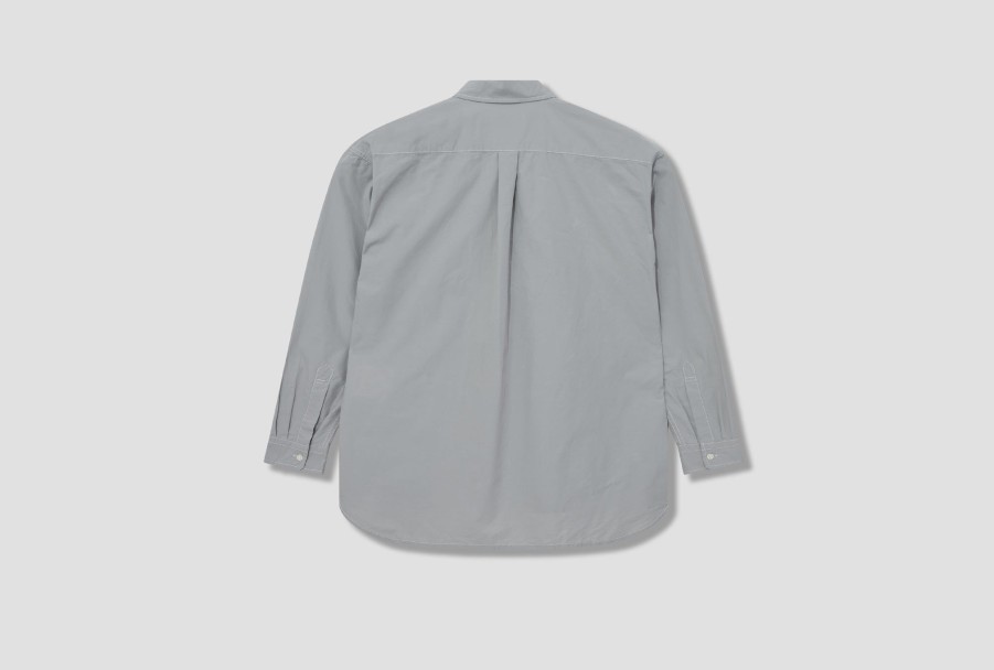 Clothing and wander | Cordura Typewriter Ls Over Shirt 5743283076 Light Grey