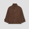 Clothing LEMAIRE | Boxy Duffle Coat-Wool Duffle Co1038 Lf1136 Olive