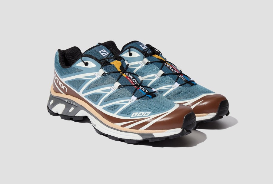 Shoes SALOMON | Xt-6-Aegean Blue/Tortoise Shell/Hazelnut L47293100