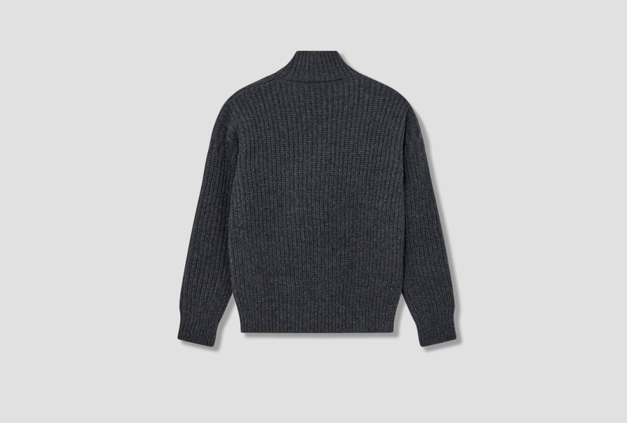 Clothing MARNI | Turtleneck Dvmg0054A0 Ufw310 Dark Grey