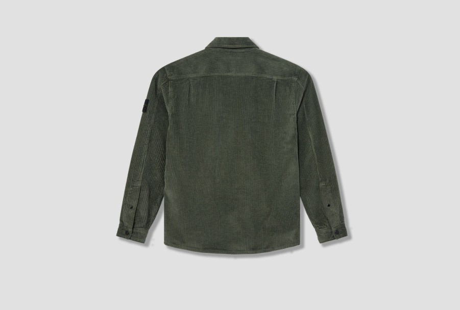 Clothing STONE ISLAND | Corduroy 400 Garment Dyed 791511311 Green