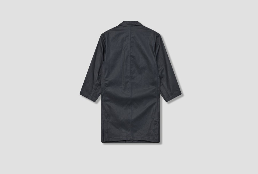 Clothing LEMAIRE | Car Coat-Coated Cotton Co1017 Lf1133 Green