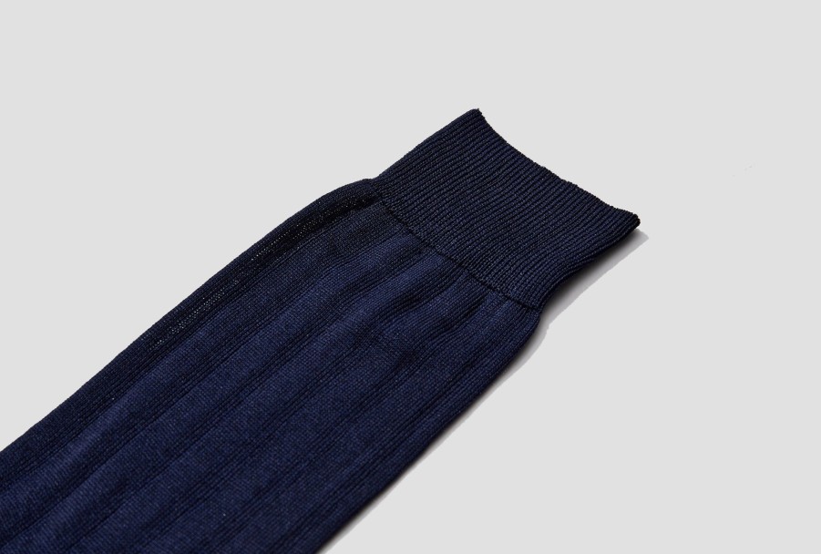 Accessories Paul Smith | Men Sock Rib Plain M1A-800Mo-J215 Navy